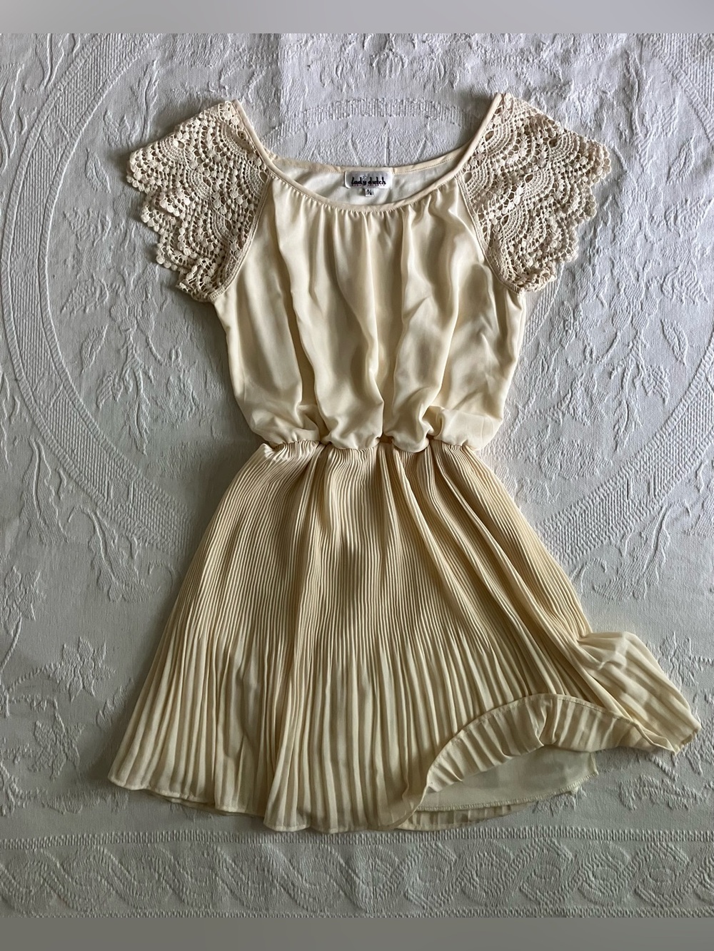 Lady Dutch | cream dress | S
